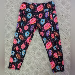 Constantly Varied Gear donuts leggings capri length XL